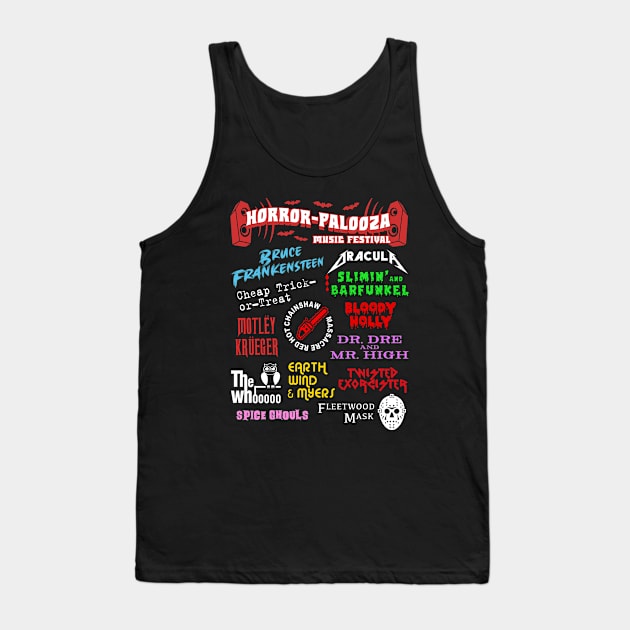 Horror-Palooza Music Festival Tank Top by rydrew